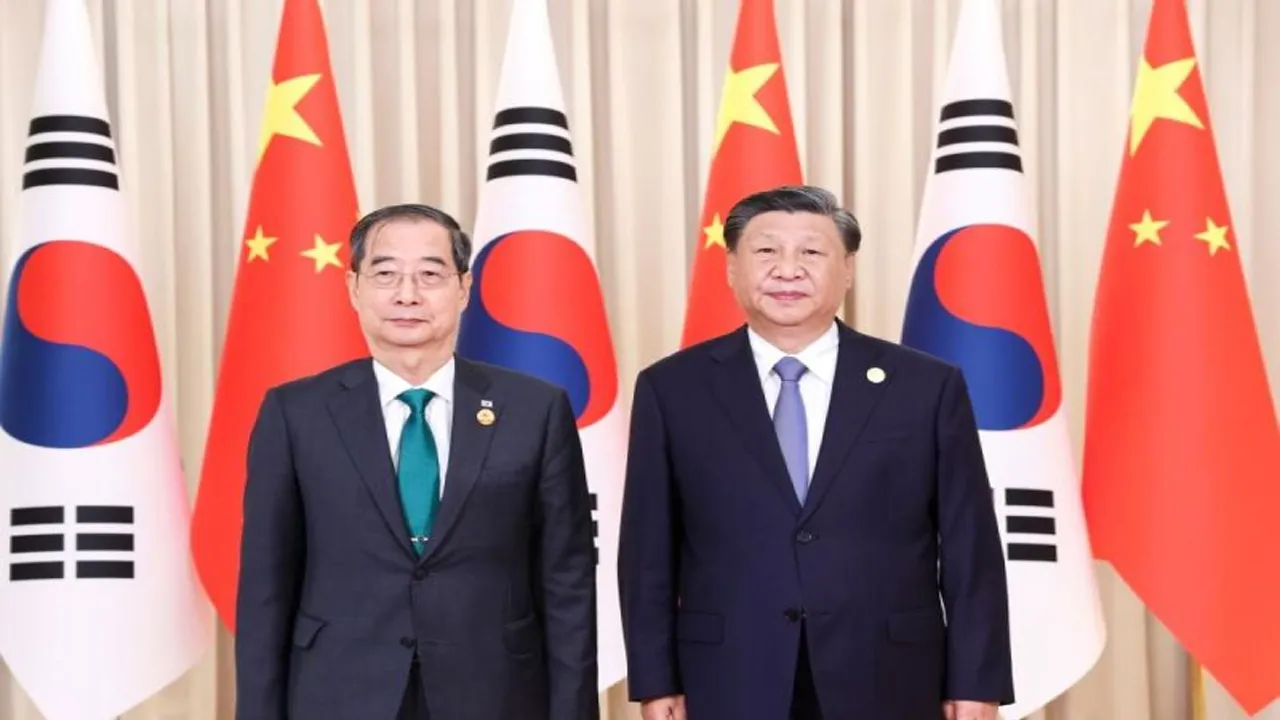 Pembicaraan Keamanan Tingkat Tinggi China-Korea Selatan