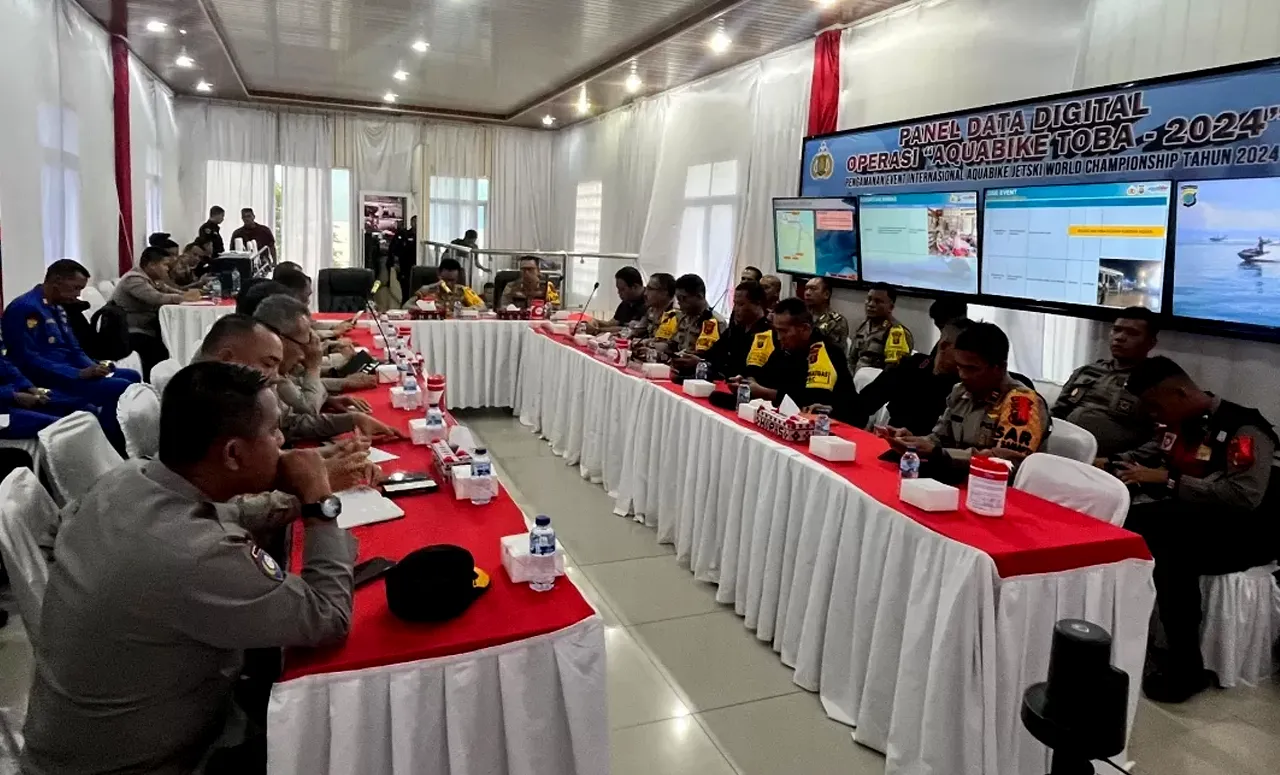 Polda Sumut Siapkan Command Center untuk Pastikan Keamanan Maksimal di Aquabike Jetski World Championship 2024